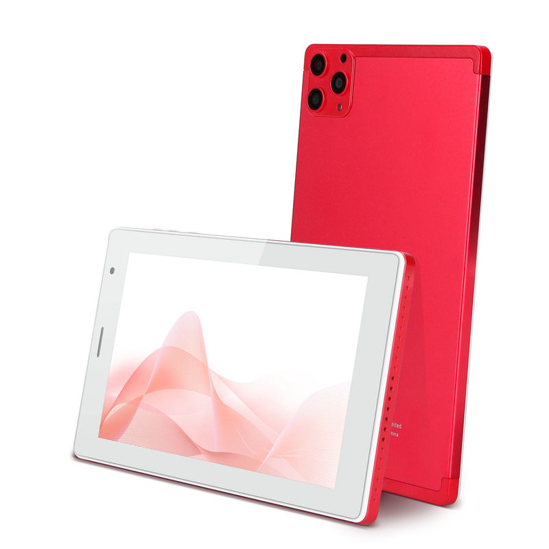 Cアイディア 7インチタブレットPC 8GB RAM 512GB ROM クアッドコアプロセッサ 双カメラWifi/BT ティーンズ用ケース CM513 (赤)