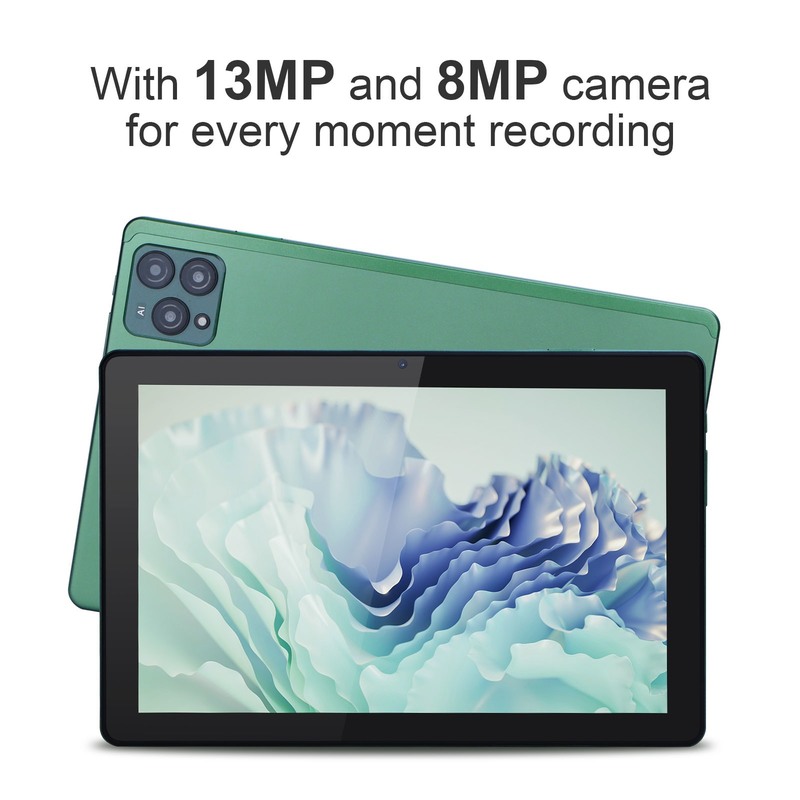 C アイデア 10インチタブレットPC 13MP+16MPカメラと 256GB拡張メモリ 高画質 IPSディスプレイ CM8000プラス