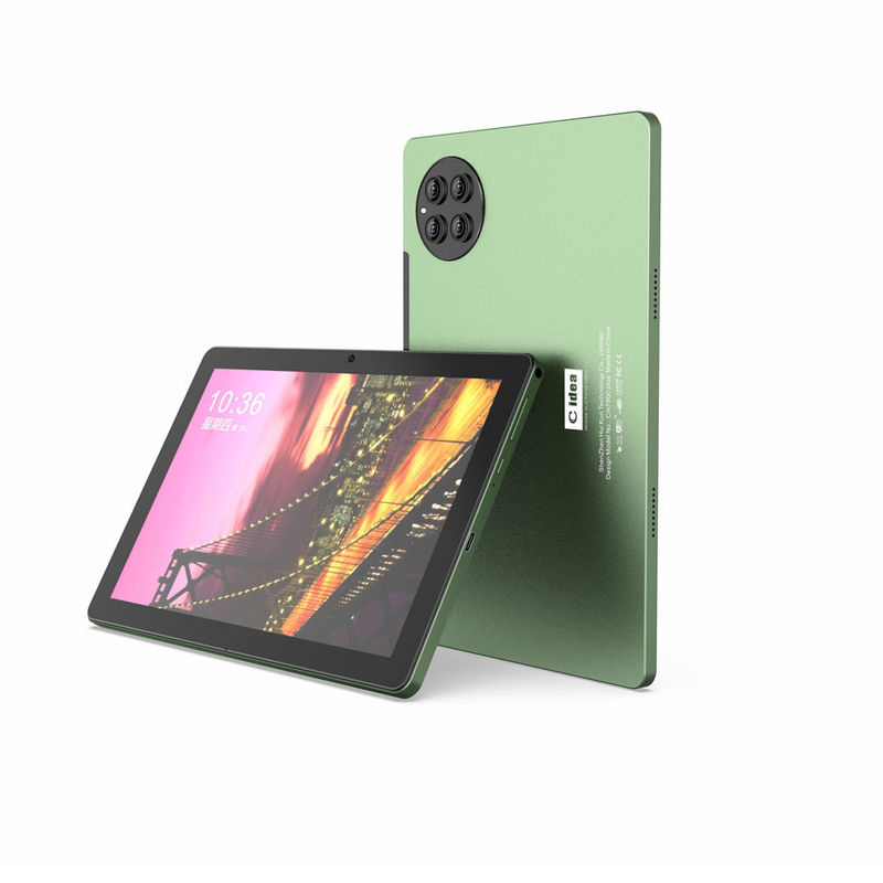 C アイデア アンドロイド タブレット グリーン 10 インチ 8MP + 13MP カメラ 8GB RAM アダルト ゲーム タブレット CM7800
