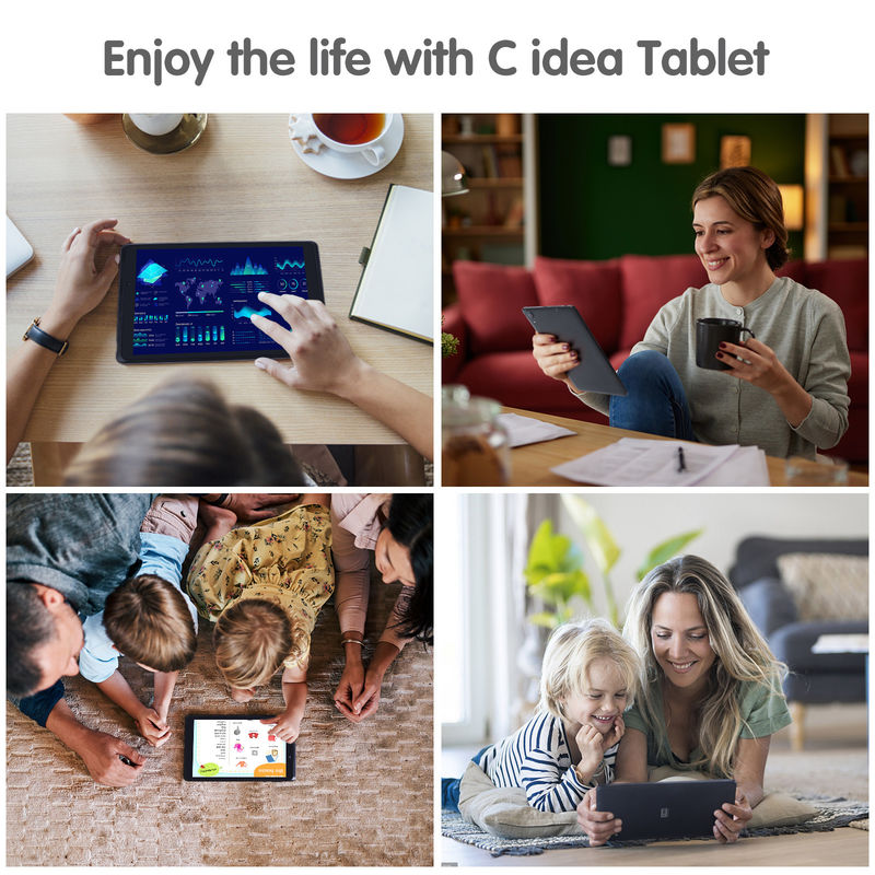 Cアイディア ポータブル 8インチ タブレット Android 13 ブルーライト画面付き WiFi 32GB+64GB拡張HD IPS CM825
