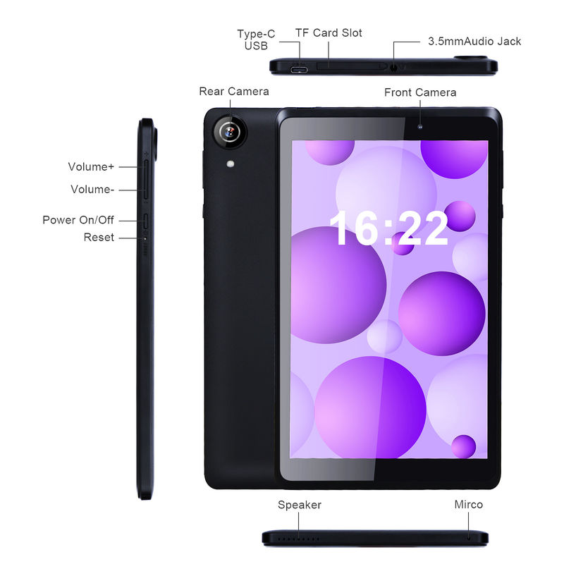 Cアイディア ポータブル 8インチ タブレット Android 13 ブルーライト画面付き WiFi 32GB+64GB拡張HD IPS CM825