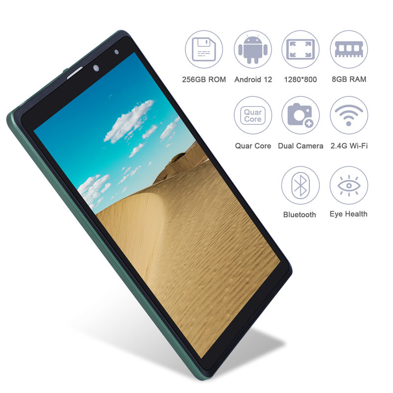 C アイデア シム サポート グリーン タブレット PC 8GB RAM 256GB ROM 800x1280 IPS HDスクリーンディスプレイ タブレット ケース CM835
