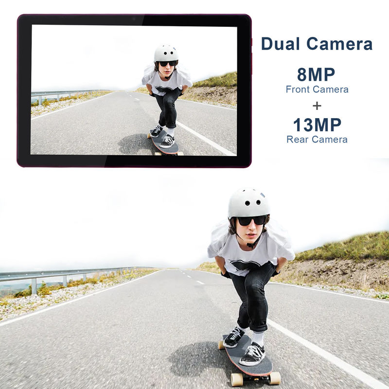 C アイデア 10インチ Android 12 タブレット 8GB RAM 256GB ROM モデル CM8000PLUS レッド