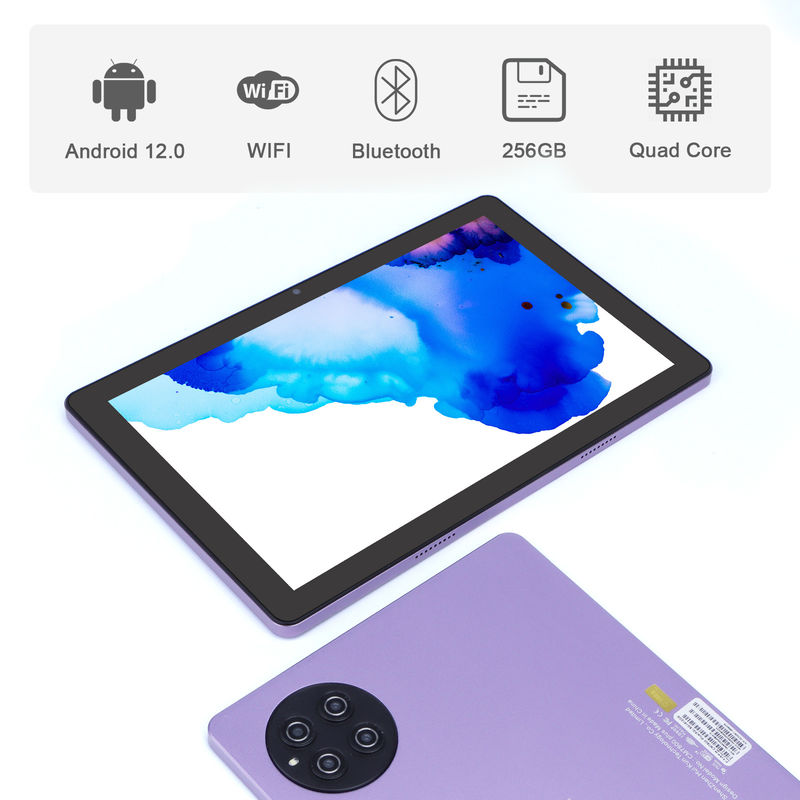 Cアイディア 9.7インチ アンドロイド 12 タブレット 8GB RAM 512GB ROM モデル CM7800 紫