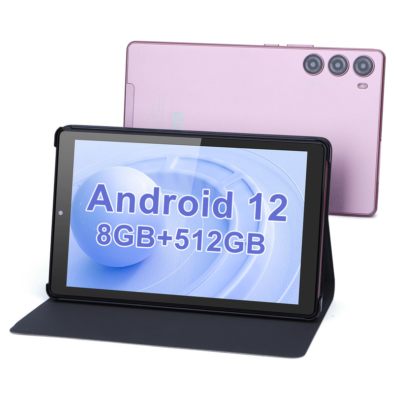 Cアイディア 9インチタブレットPC WIFI 2.4G/5G 800x1280 IPS画面 アンドロイドタブレット 電話通話サポート デュアルカメラ (ピンク)