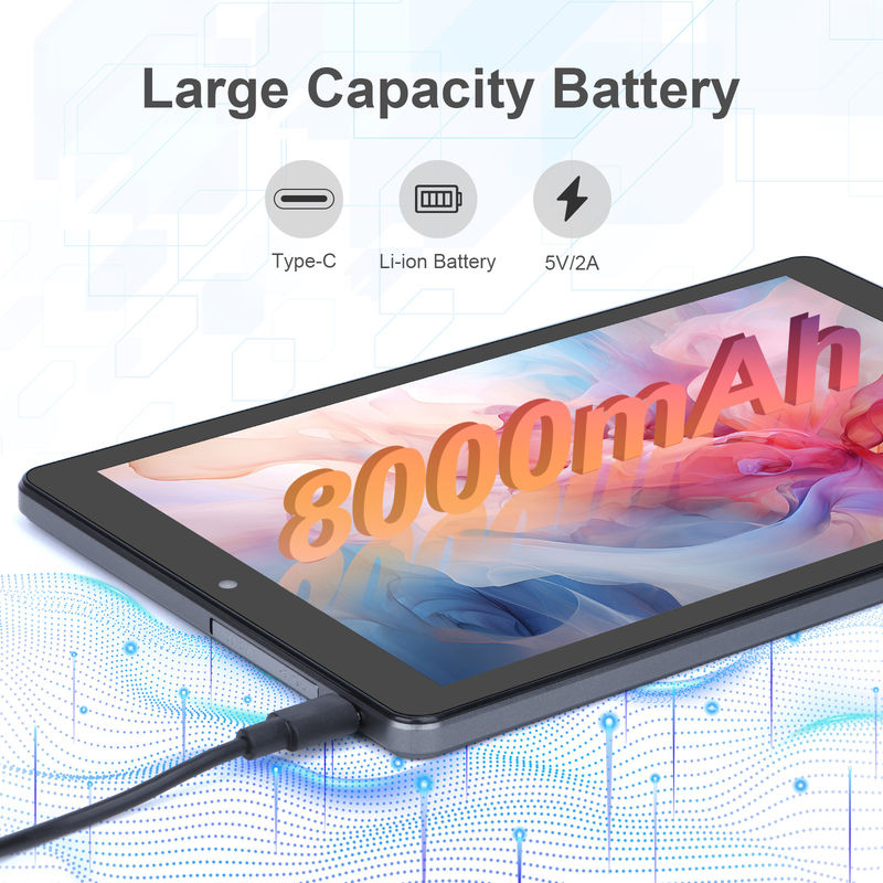 Cアイディア 9インチタブレットPC WIFI 2.4G/5G 800x1280 IPS画面 アンドロイドタブレット 電話通話サポート デュアルカメラ (グレー)