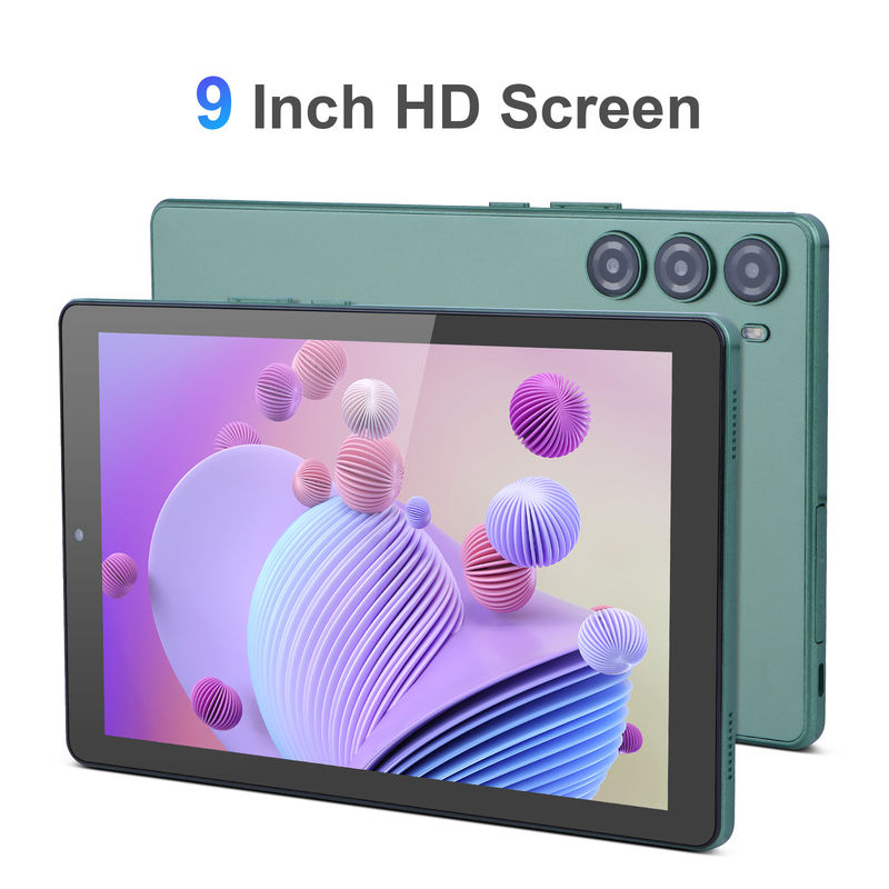 Cアイディア 9インチタブレットPC WIFI 2.4G/5G 800x1280 IPS画面 アンドロイドタブレット 電話通話サポート デュアルカメラ付き ((緑)