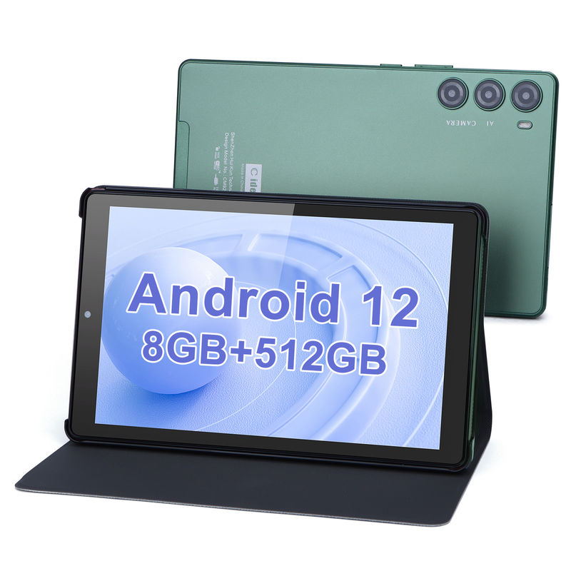 Cアイディア 9インチタブレットPC WIFI 2.4G/5G 800x1280 IPS画面 アンドロイドタブレット 電話通話サポート デュアルカメラ付き ((緑)