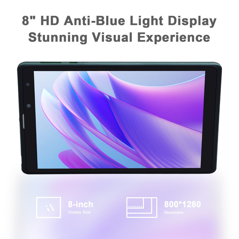 Cアイディア 8インチ アンドロイド タブレット PC メーカー アンドロイド 12 クアッドコア 8GB+512GB ストレージ IPS HD ディスプレイ CM835 ((緑)
