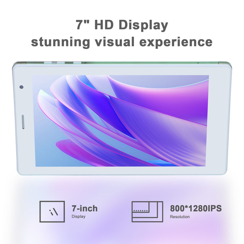 C アイデア 7インチ アンドロイド スマート タブレット 8+512GB クアッドコア WiFi タブレット HDタッチスクリーン CM513 ((緑)