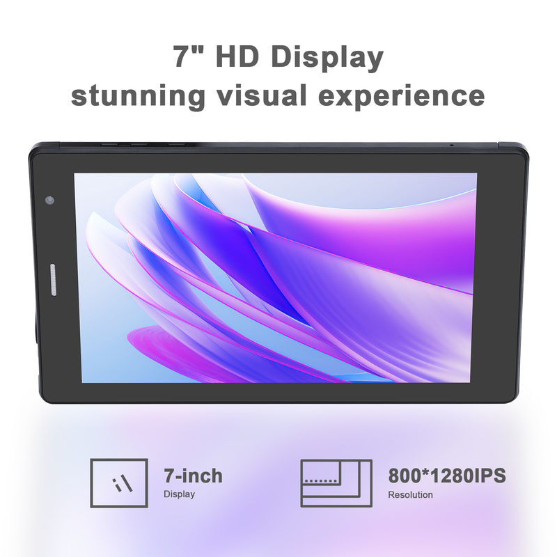 Cアイディア 7インチ アンドロイド スマートタブレット 8+512GB クアッドコア WiFi タブレット HDタッチスクリーン CM513 ((黒)