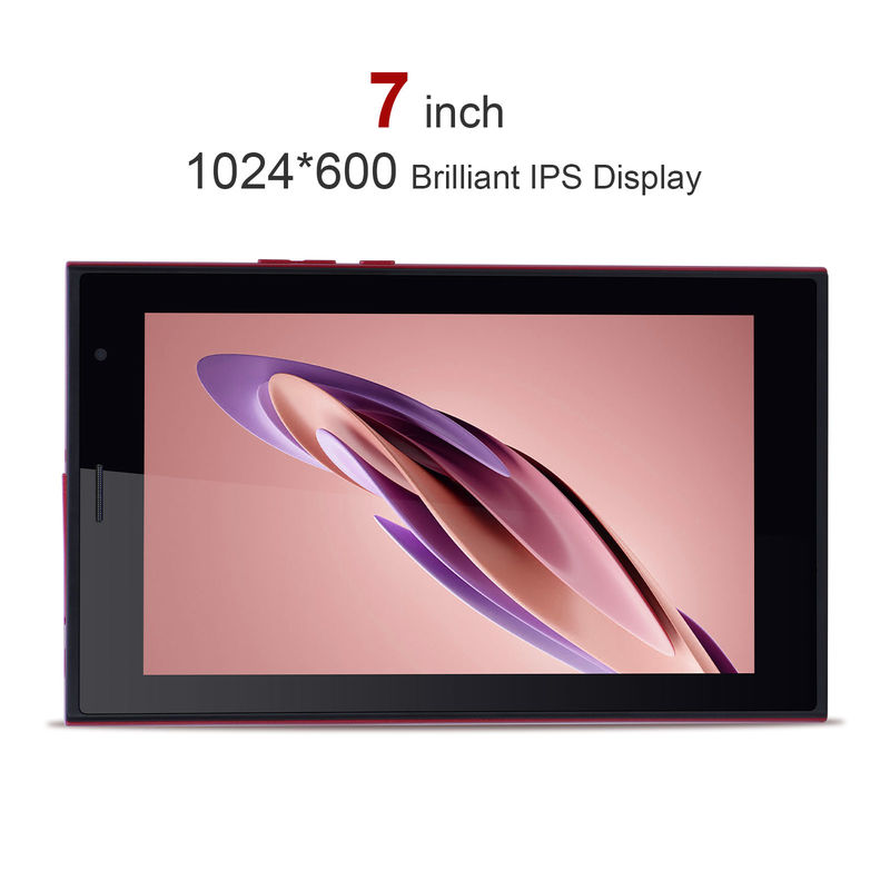 C アイデア Android 7 インチ タブレット PC 6 RAM + 128 ROM ストレージ 6000mAh バッテリー寿命 子供と大人のために CM522 赤