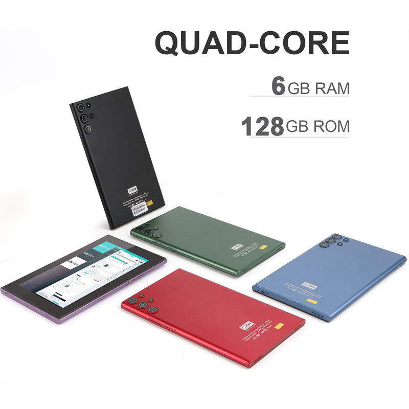 C アイデア Android 7インチ タブレットPC ビッグバッテリー 6000mAh 512GB 拡張ストレージ 子供と大人のための紫 CM522紫