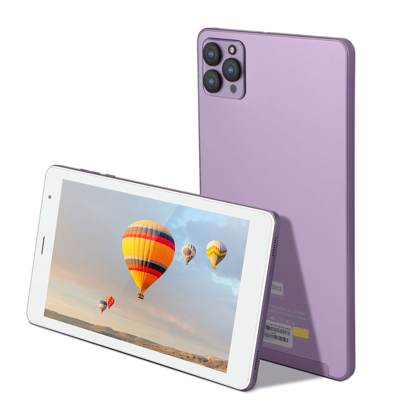C アイデア 6 GB RAM 8インチ Android タブレット PC 512 GB Android 12 タブレット 1.3GHz IPS HDディスプレイ クアッドコアプロセッサ CM813-紫