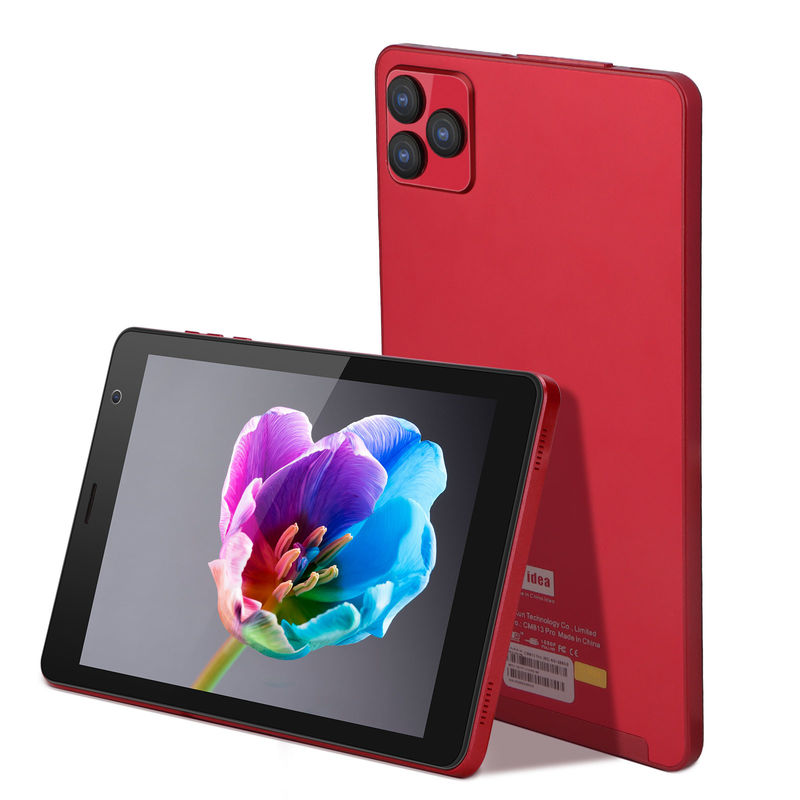 C アイデア Android 8 インチ タブレット PC Android 12 タブレット 512GB ストレージ タブレット PC クアッドコア プロセッサ CM813 赤