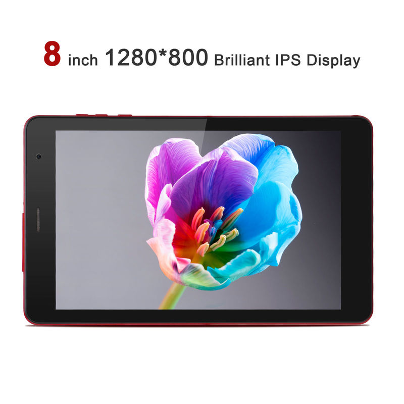 C アイデア Android 8 インチ タブレット PC Android 12 タブレット 512GB ストレージ タブレット PC クアッドコア プロセッサ CM813 赤