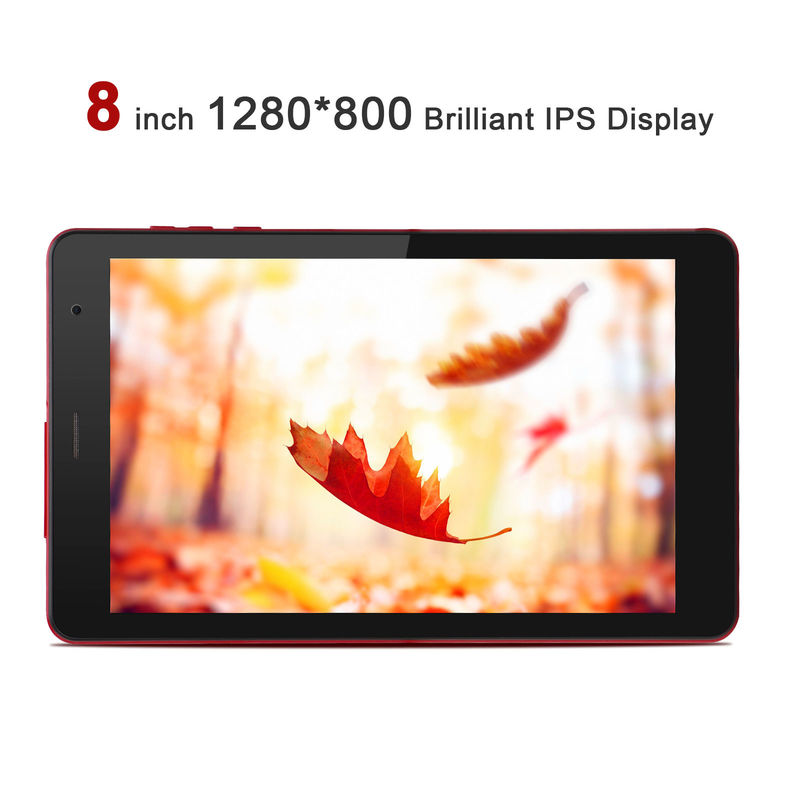 C アイデア 8インチ アンドロイド 12 タブレット 6GB RAM 512GB ROM 8000mAh バッテリー 5+8MP カメラ CM813 PRO赤