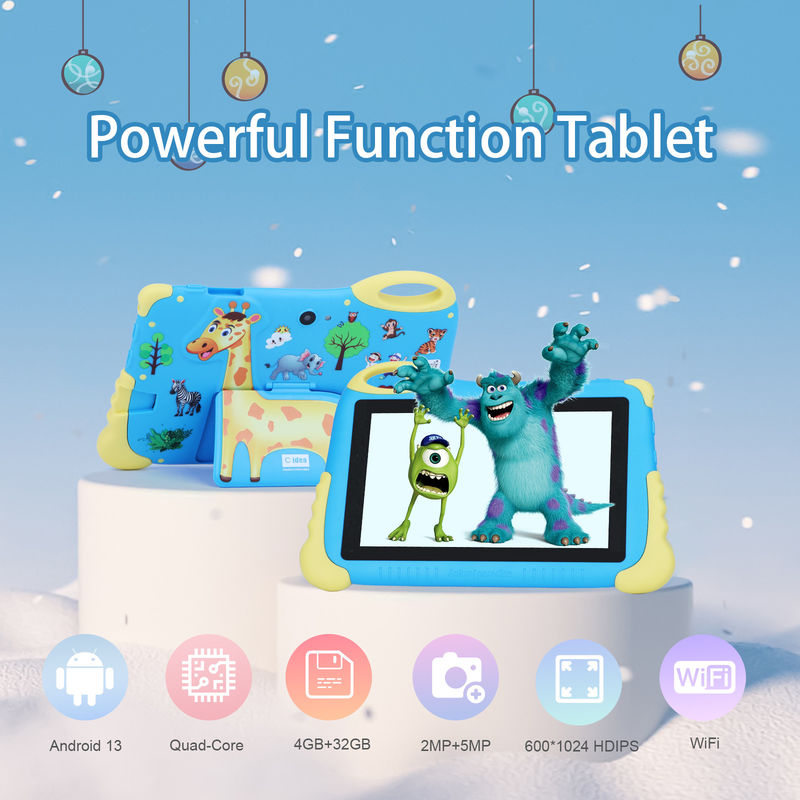 C アイデア キッズ学習タブレット プリインストールアプリ付き タブレット キッズパッド 4~8歳向け CM93