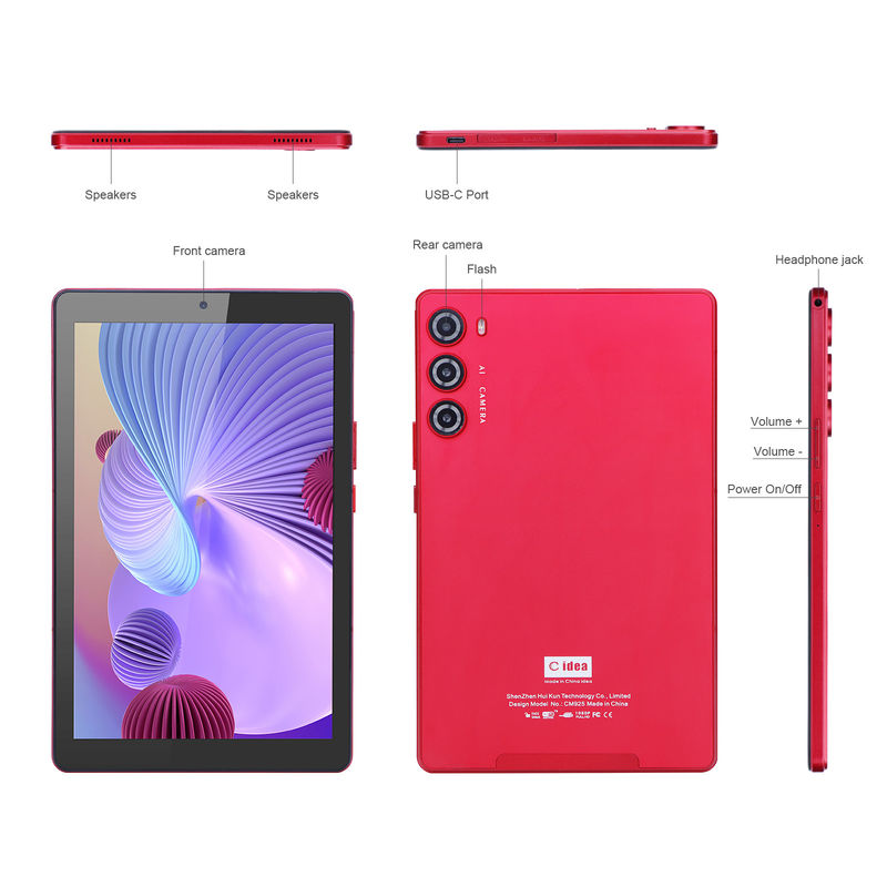 C アイディア 9インチ タブレットPC 高性能 8GB RAM 256GB ROM カメラ フロント5.0MP/リア 8.0MP マイク付き