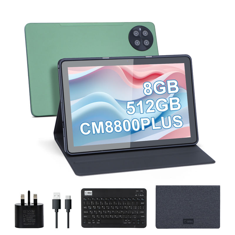 C アイデア 10.1 インチ 8GB RAM 512GB ROM WiFi スマートタブレット PC SIMサポート CM8800plus