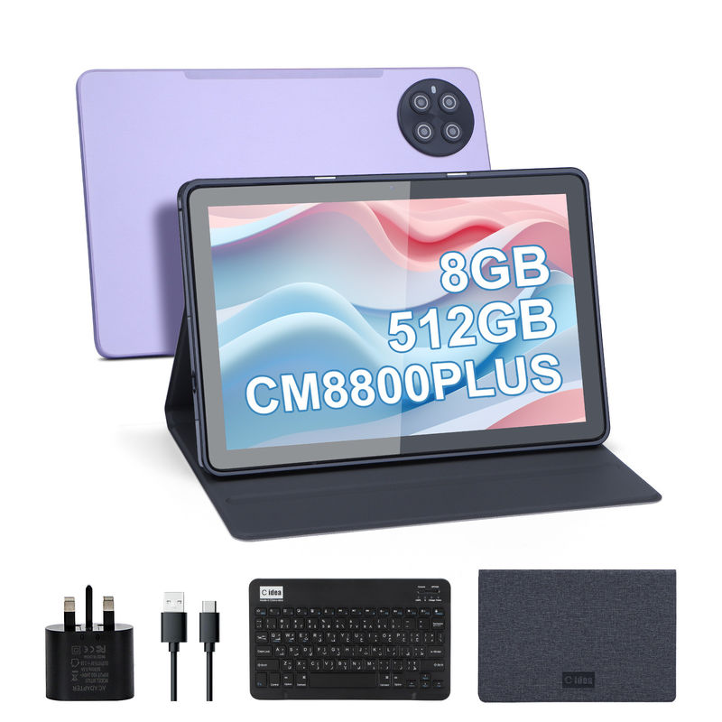 C アイデア 8GB RAM 512GB ROM スマートタブレット PC キーボードとマウス CM8800plus