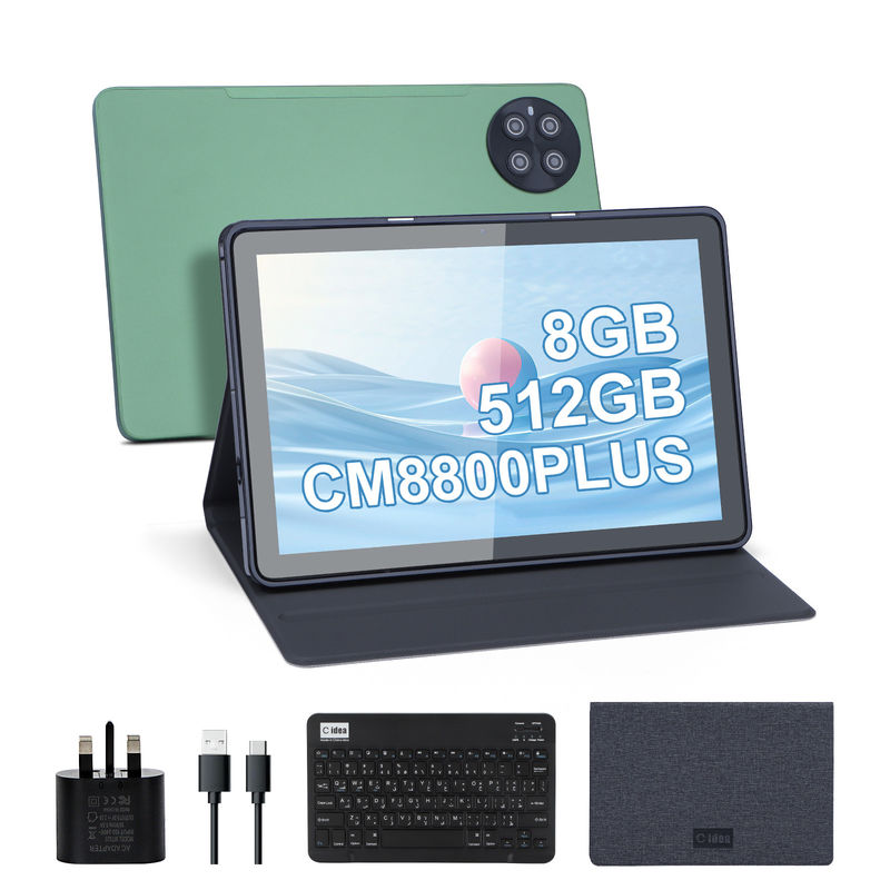 C アイデア 学生用のタブレット 8GB RAM 512GB ROM 10.1インチ 2SIM CM8800plusのタブレットPC