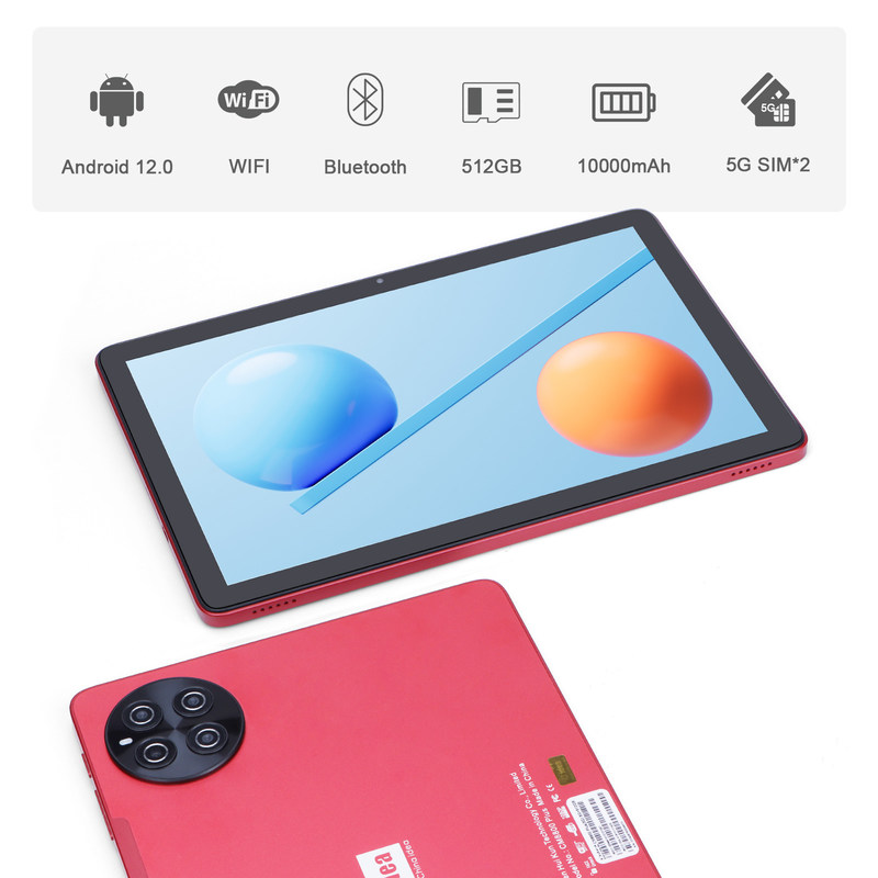 C アイデア 8GB RAM 512GB ROM Android タブレット PC キーボード CM8800plus