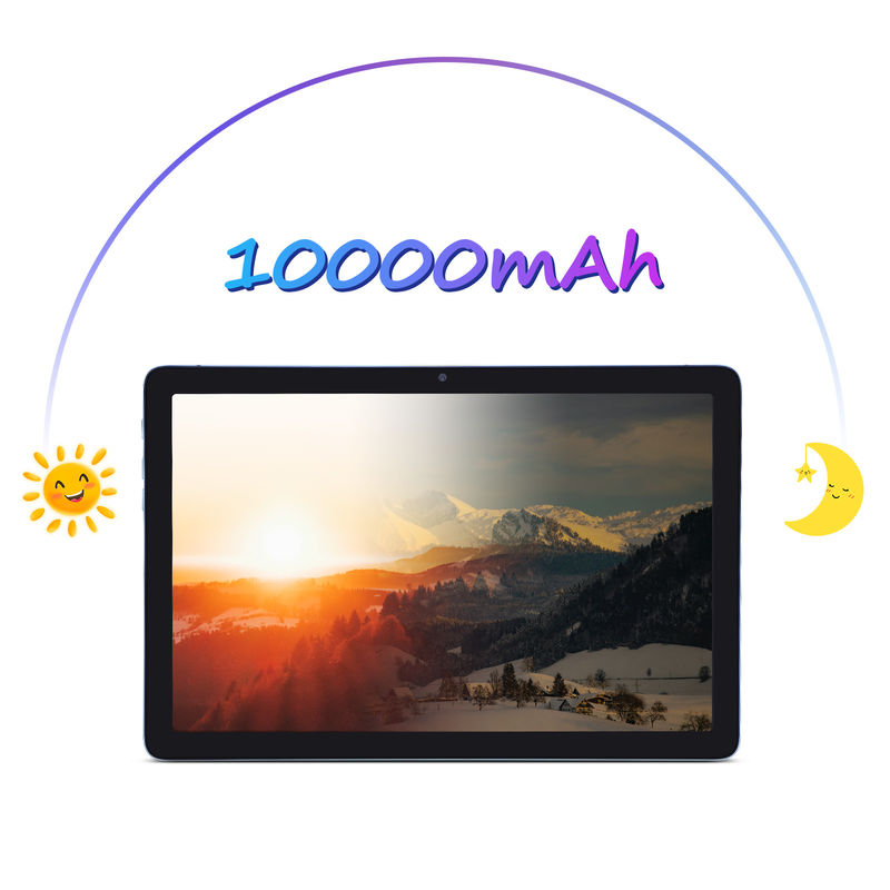 C アイデア 10.1 インチタッチスクリーン タブレット 8GB 512GB ROM と SIM サポート 教育学習