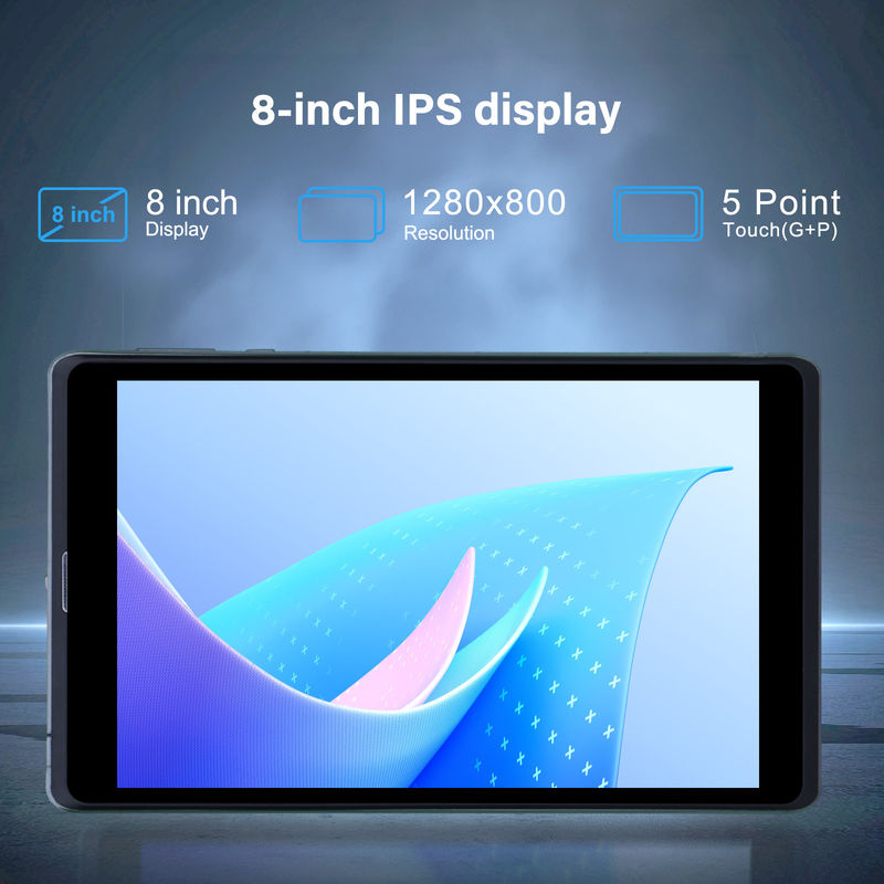 C アイデア Android タブレット PC デュアルカメラ 8 インチ 1280×800 IPS HD ディスプレイ Android 12 タブレット 学生用 CM818 グレー