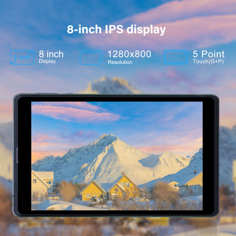 C アイデア Android タブレット PC デュアルカメラ 8 インチ 1280×800 IPS HD ディスプレイ Android 12 タブレット 学生用 CM818 グレー