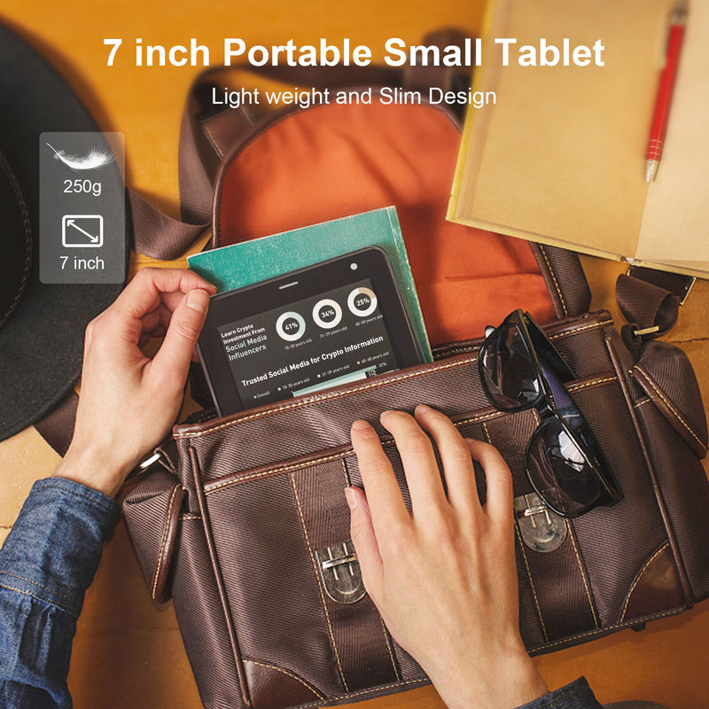 Cアイディア 7インチ アンドロイド スマートタブレット 6+128GB クアッドコア WiFi タブレット HDタッチスクリーン ティーンズ CM515 ((ピンク)