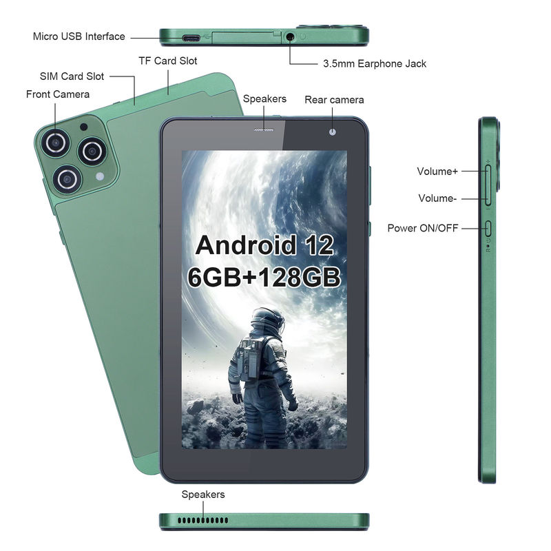 C アイデア WiFi タブレット 7 インチ アンドロイド スマート タブレット 512GB HD タッチスクリーン