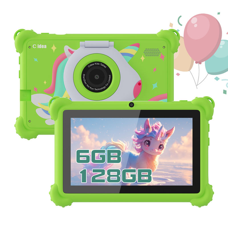 C アイデア 7 インチ WIFI キッドパッド アンドロイドシステム 6+128GB タブレット キッズ用 試料ケース CM88
