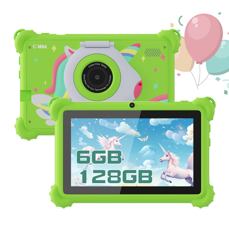 Cアイディア キッズタブレット 2024 HDディスプレイと保護ケース付き教育的な楽しいタブレット CM88