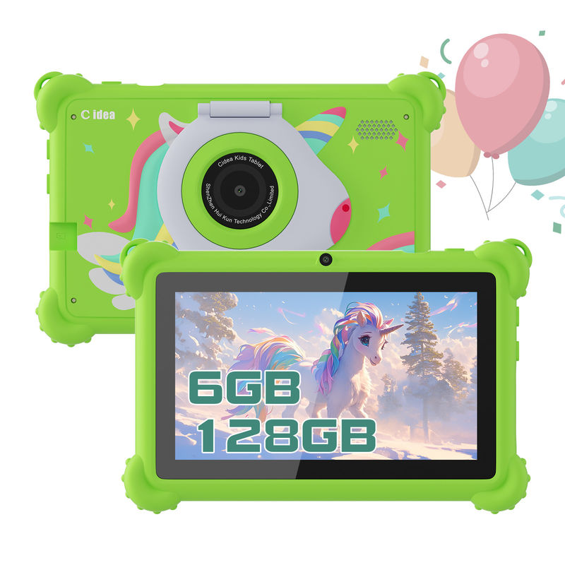 Cアイディア 2024 キッズ学習タブレット Android 12 プリロードアプリと耐久性デザイン CM88