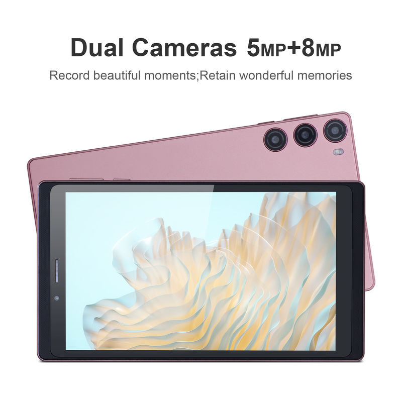 C アイデア アンドロイド 12 タブレット 6GB RAM 128GB ROM SIM付き 7インチ タブレット PC 学生用 CM525ピンク