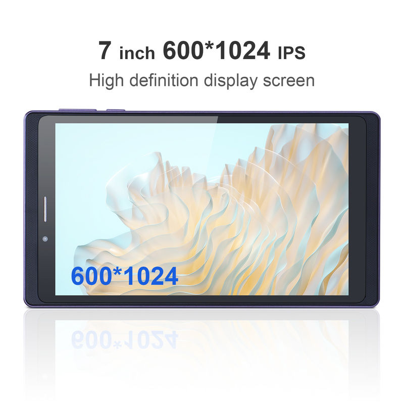 C アイデア ポータブル 7 インチ スマート タブレット PC With Sim 6GB 128GB 教育 学校用 CM525 ((紫)