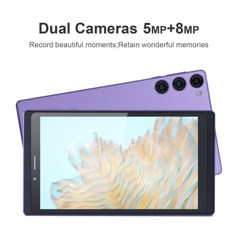 C アイデア ポータブル 7 インチ スマート タブレット PC With Sim 6GB 128GB 教育 学校用 CM525 ((紫)