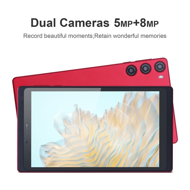 C アイデア 7 インチ タブレット 512GB SIM付き Android タブレット PC 学習のための学生 CM525 赤