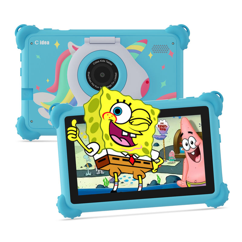 C アイデア Android 13 キッズ タブレット 4 ((2+2) +32GB 学生のためのIWAWA 教育タブレット CM91