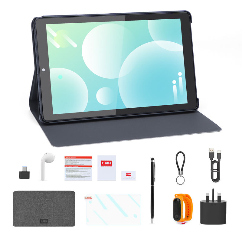 C アイデア アンドロイド タブレット 800×1280 IPS スクリーン スマート タブレット PC With Sim For Education CM935 黒