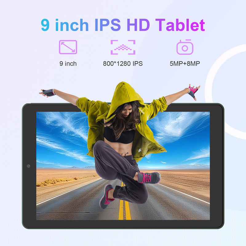 C アイデア 9 インチ 教育 タブレット 800x1280 IPS タッチスクリーン タブレット スタイラスペン CM935 緑
