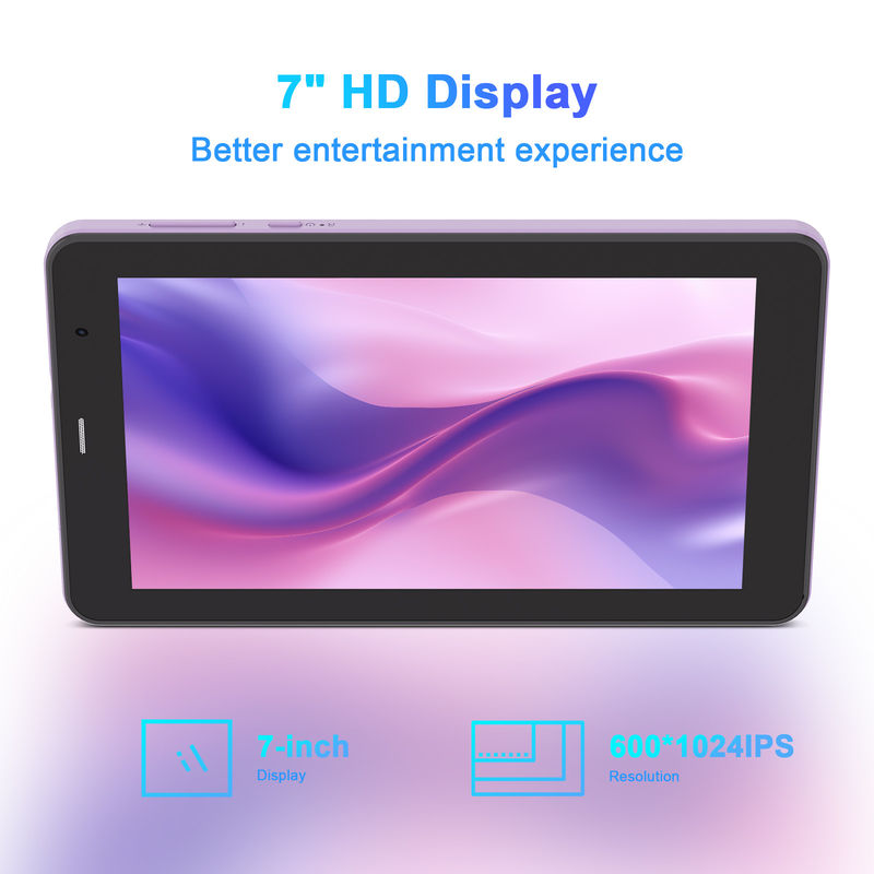 C アイデア アンドロイド 13 6000mAh 7インチタブレット 教育タブレットPC ペンのCM518 プロパープル