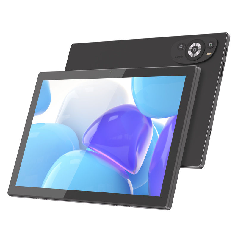 C アイデア 10.1 インチ Wifi 教育用 Android タブレット PC 付き SIM サポートキーボード M8200 Plus ブラック