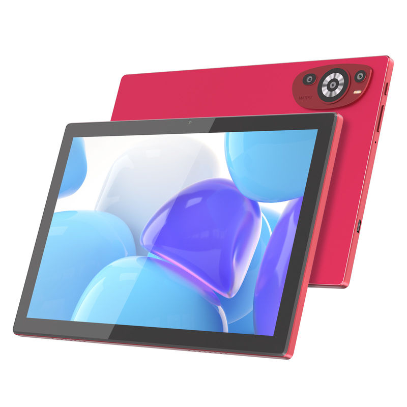 C アイデア 10.1 インチ Android 14 スマートタブレット PC 青少年向けシム対応 CM8200Plus 赤