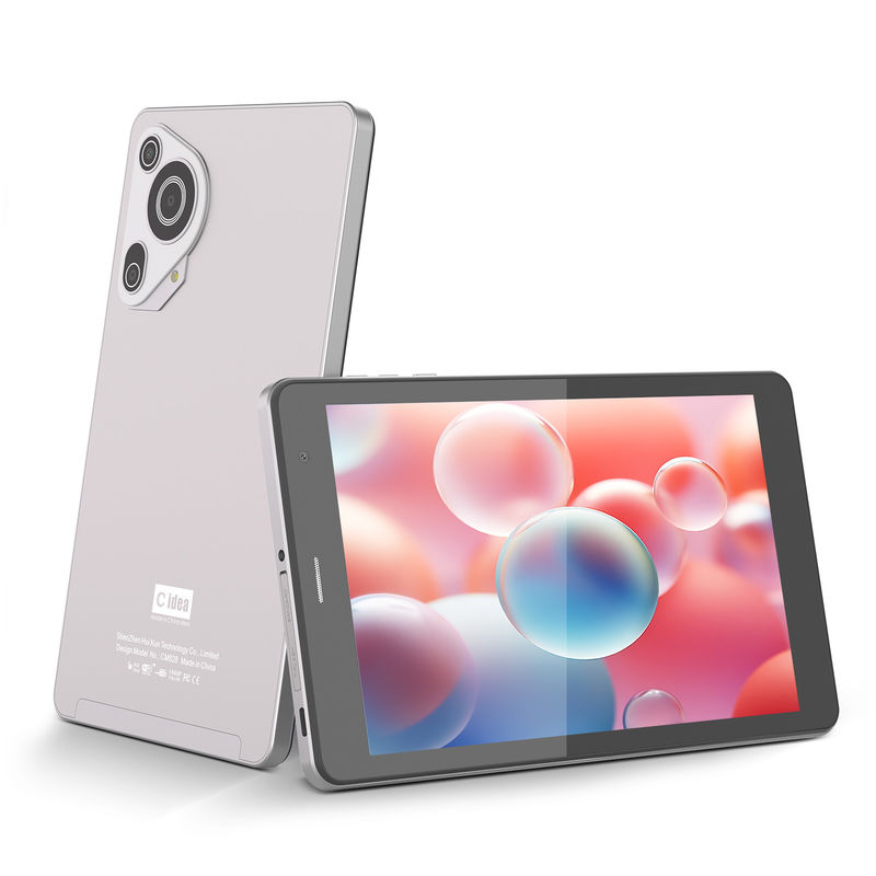 C アイデア ODM 8 インチ 512GB 長バッテリー 双カメラ オクタコアプロセッサ Android タブレット PC 学生用ケース CM828 シルバー