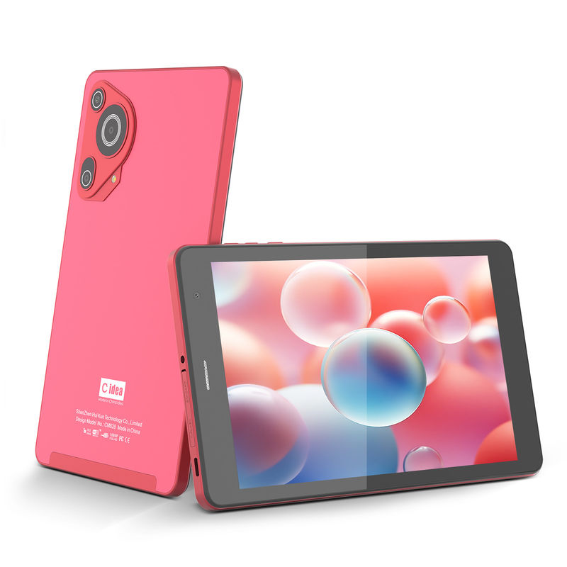 C アイデアファクトリー 8インチ 800*1280hd IPSタッチスクリーン 8+512GB 8000mah デュアルカメラ Android タブレット PC 学生向け CM828 赤