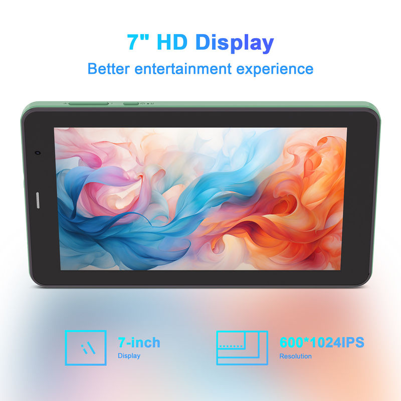 C アイデア 7 インチ タブレット PC Android 13, 8+512GB シム対応スマートタブレット 学生向け CM518pro グリーン