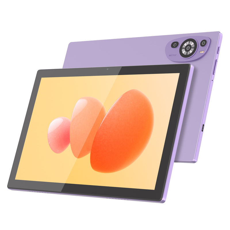 C アイデア 10インチ Android 14 教育タブレット 512GB SIM対応の学生向け CM8200Plus 紫