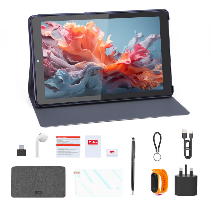 C アイデア 9 インチ タブレット 学生向け デュアルカメラ教育タブレット CM935 紫